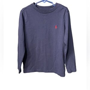 Polo Ralph Lauren,Long Sleeve T-Shirt (boys) Size 6 color Dark blue